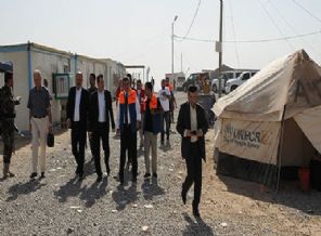 AFAD'dan Türkmenlere 20 bin kişilik çadır kent