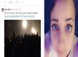 Gazzeli kızın katliam twitleri büyük yankı buldu