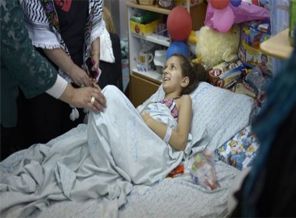 Kudüslü çocuklardan duygulandıran ziyaret