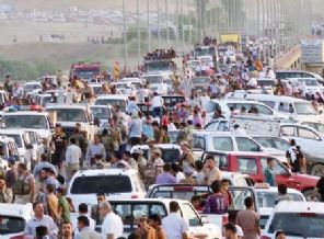 IŞİD'den kaçıp dağa çıktılar