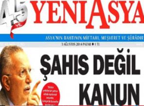 Yeni Asya'da İhsanoğlu kararı depremi