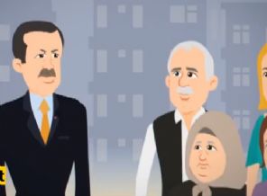 Ak Parti'nin seçim filmi animasyon oldu