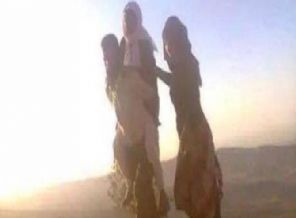 IŞİD tehlikesinden annesini sırtında taşıyarak kaçtı