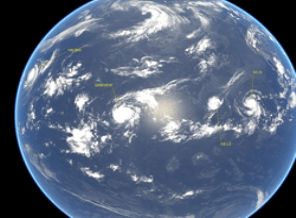 4 kasırga bir arada