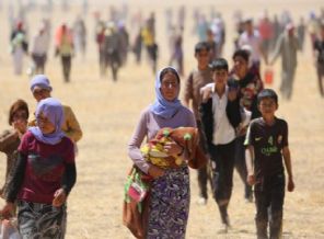 Dağda mahsur kalan Yezidiler kurtarıldı