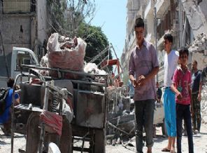 Pazar yerine varil bombalı saldırı: 30 ölü