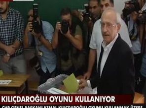 Kılıçdaroğlu oyunu kullandı