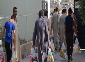 ABD'den, Iraklı sivillere havadan su ve gıda malzemesi