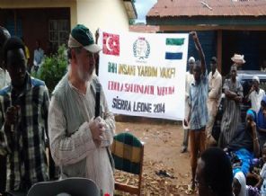 İHH ebolanın vurduğu Sierra Leone'de