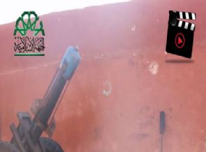 Muhalifler Şebbihaları mutfak tüpüyle vurdu (Video)