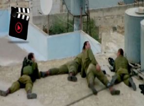 İsrail askerinin kanlı eğlencesi