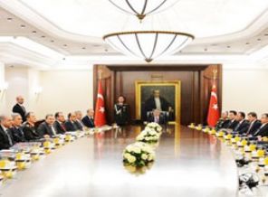 Milli Güvenlik Kurulu'nda bir ilk!