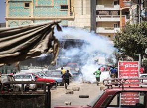 Mısır'da 'Rabia yürüyüşü'ne müdahale