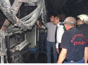 Metal fabrikasında patlama!