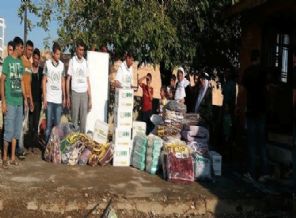 İHH Ezidileri yalnız bırakmadı