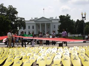 Washington'da Doğu Guta Katliamı anması