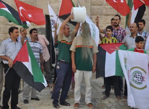 Gazze için 'bir kova kum kampanyası'