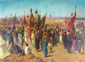 Hacı adaylarını develerle uğurlayacaklar