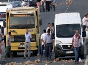 Kaymakamın makam aracına saldırı