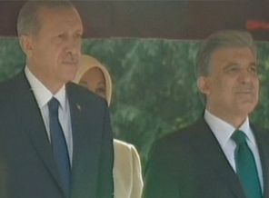 Köşk'te devir - teslim töreni