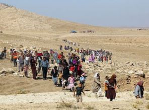 Taşıyamadığı 3 çocuğundan birini Sincar Dağı'nda bıraktı
