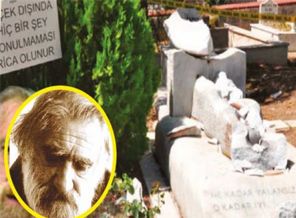 Can Yücel‘in mezarı yeniden yapılıyor