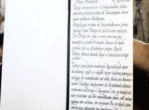 Erdoğan'ın o çok konuşulan yazısının sahibi bulundu!