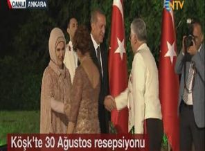 Köşk'te ilk resepsiyon