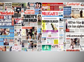 1 Eylül 2014 gazete manşetleri