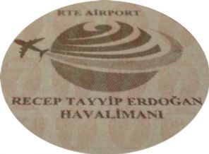 RTE Havalimanı'nın logosu da hazırlandı