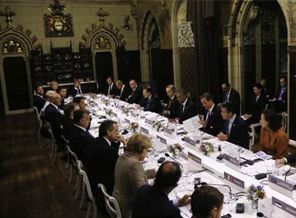 Erdoğan Obama ile bir arada