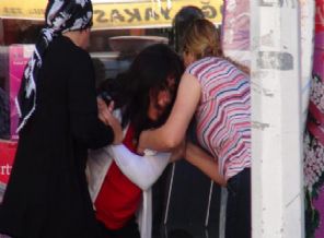 Ailesiyle okul alışverişi yaparken can verdi