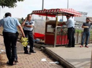 Metrobüs üst geçidinde silahlı saldırı