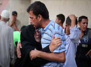 Gazze'de ölü sayısı 2151'e yükseldi