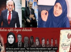 63 yazar yetimler için buluştu