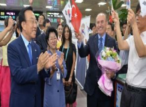 Topbaş'a Güney Kore'de konserli karşılama