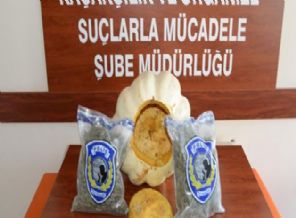 Esrar dolu bal kabağı!