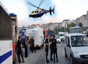 İstanbul'da hava destekli operasyon