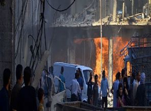 Savaş uçakları halkı bombaladı: 50 ölü