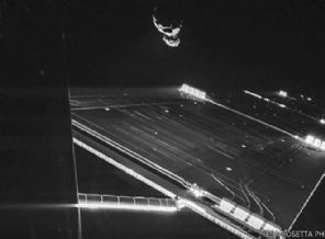 Uzay aracı Rozetta'nın özçekimi