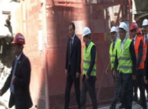 Davutoğlu yeni tüp geçidi denetledi