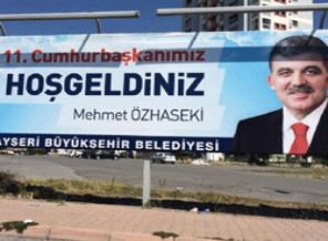 Abdullah Gül Kayseri'ye gidiyor