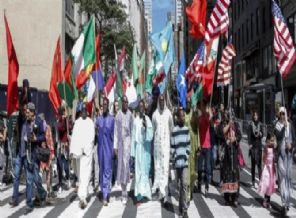 New York'ta Müslüman Günü Yürüyüşü