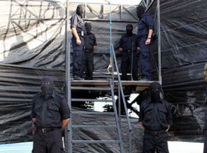 Filistinli subay idam edildi