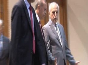 Erdoğan'ı Vali Mutlu karşıladı