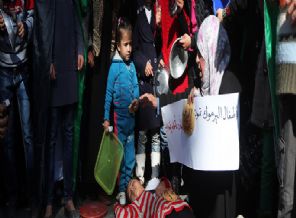 Yermuk Mülteci Kampında su krizi