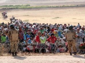 Suriye sınırında 875 kişi yakalandı