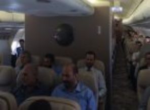 Serbest kalan 46 Türk Ankara'ya geldi