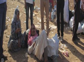 Elde serumla sınırı geçti