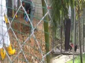 Arkadaşını öldürüp kümese gömdü